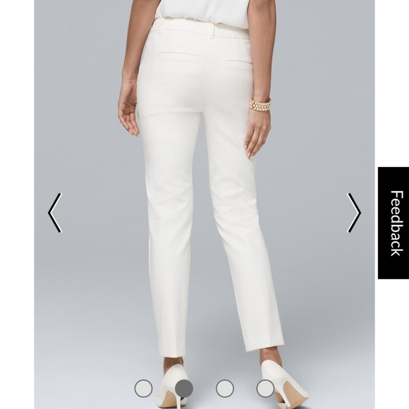 White House Black Market Pants - WHBM Comfort Stretch Slim Ankle Pants